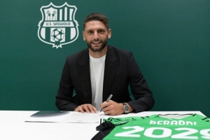 体育直播-天赋、激情与忠诚的化身，官方：萨索洛与贝拉尔迪续约至2029年